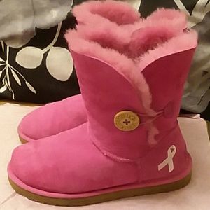 Pink Cancer Ribbon Special UGGs